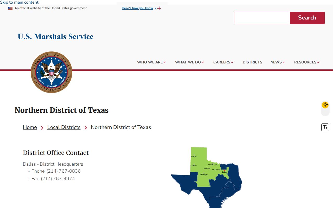 Borden County most-wanted records: U.S. Marshals regional coverage page, not a county roster